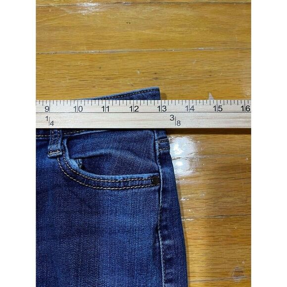 Ana Jeans Womens 2 Skinny Fit Blue Mid Rise Stretch Denim Minimalist Casual - Picture 8 of 8